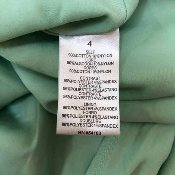 Jessica Simpson asymmetrical mint green sequin dress woman’s‎ size 4 - Picture 3 of 9